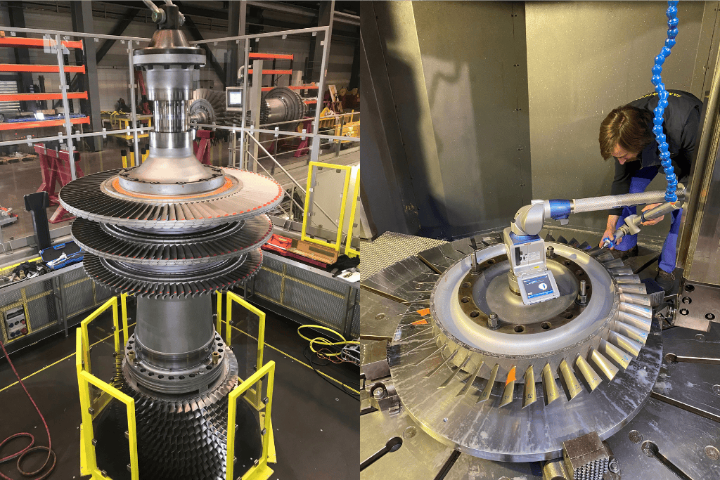 gas turbine rotor repair gas turbine rotor repair